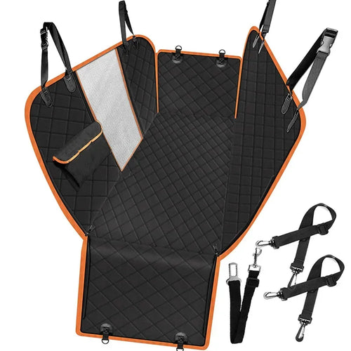 Dog Car Seat Protector - Waterproof Back Seat Cover