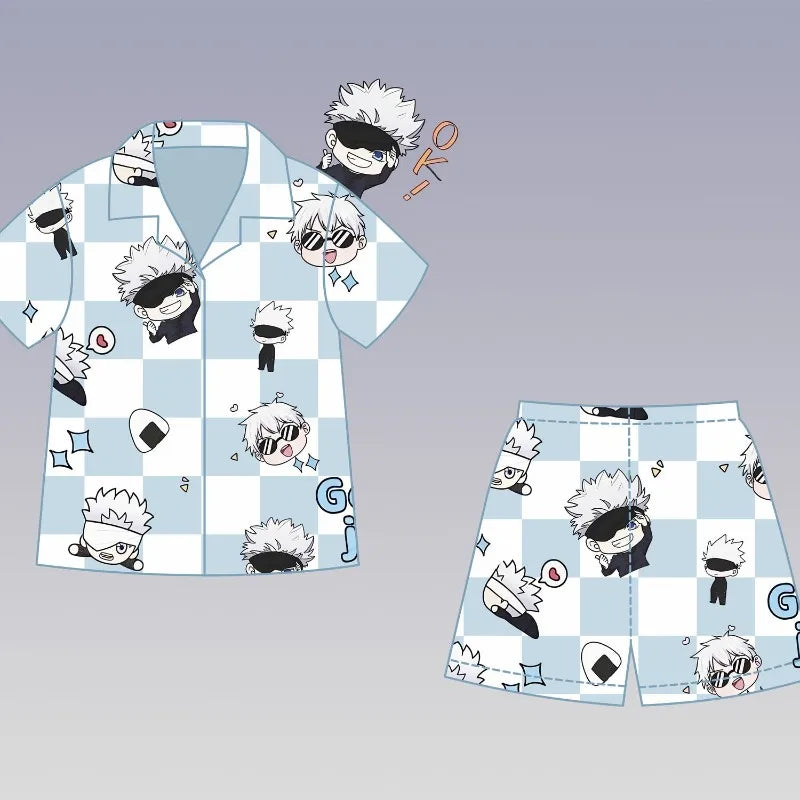 Cozy Gojo Anime Pajama Set