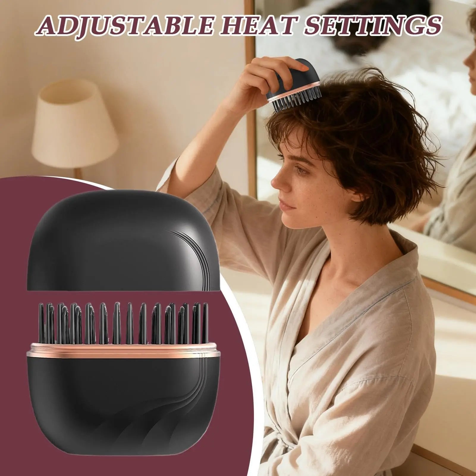 Quick Groom Compact Electric Hair Straightener