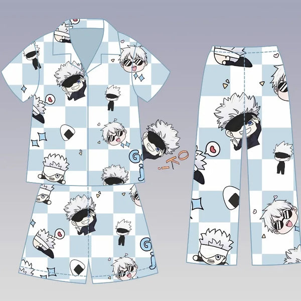 Cozy Gojo Anime Pajama Set